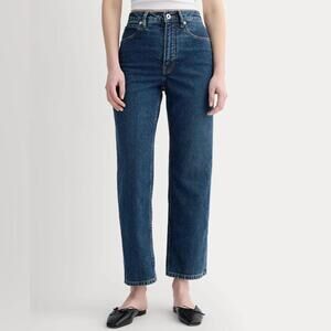Everlane Denim Women’s 27R Super Soft Relaxed Jean Medium Blue Wash EUC